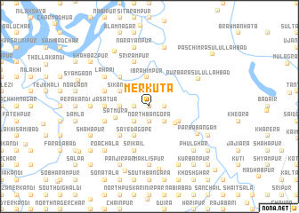 map of Merkuta