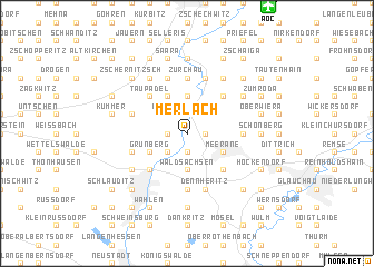 map of Merlach