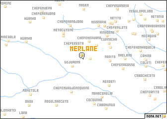 map of Merlane