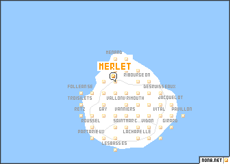 map of Merlet