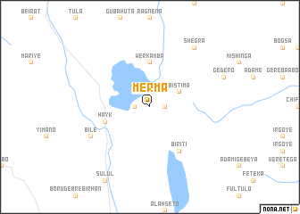 map of Merma