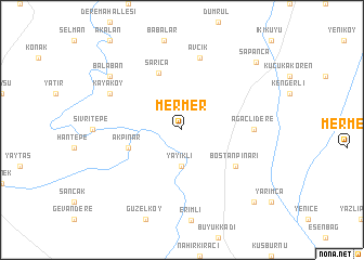 map of Mermer