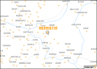 map of Mermiştin