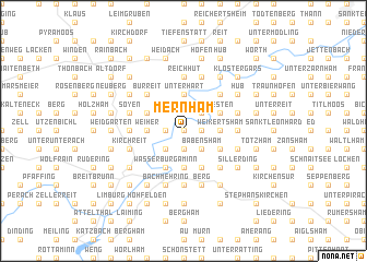 map of Mernham