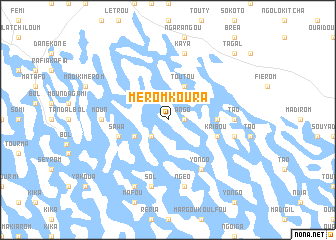 map of Mérom Koura