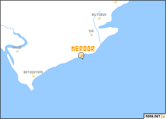 map of Meroor