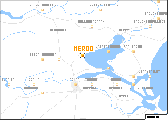 map of Meroo
