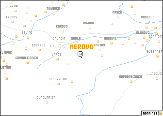 map of Merovo