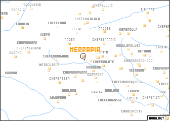 map of Merrápia