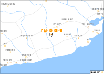 map of Merraripa