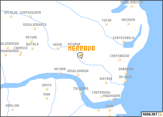 map of Merrava