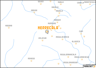 map of Merrecala