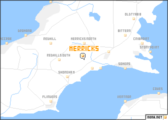 map of Merricks