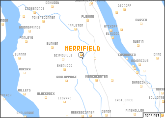 map of Merrifield
