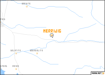 map of Merrijig