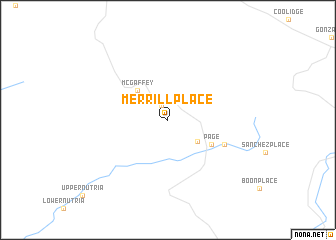 map of Merrill Place