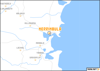 map of Merrimbula