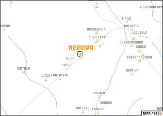 map of Merripa