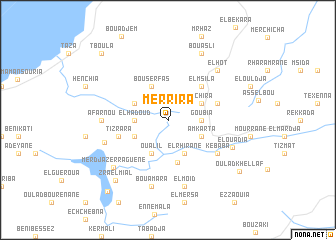 map of Merrira