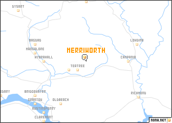 map of Merriworth