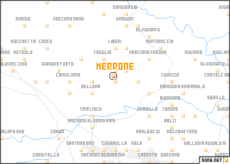 map of Merrone