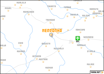 map of Merronha