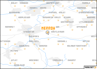 map of Merrow
