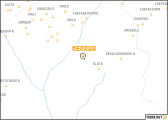 map of Merrua