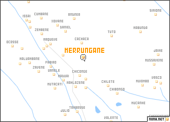 map of Merrungane