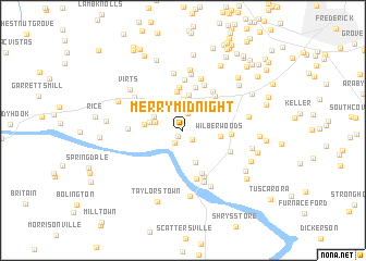 map of Merry Midnight