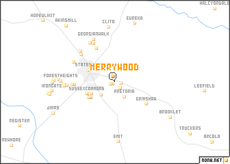 map of Merrywood