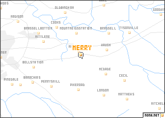 map of Merry