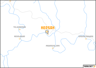 map of Mersam