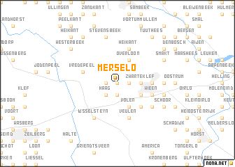 map of Merselo