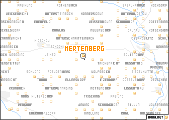 map of Mertenberg