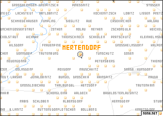 map of Mertendorf