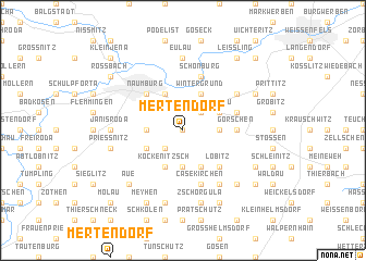 map of Mertendorf