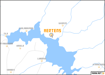 map of Mertens