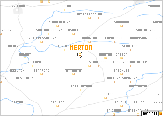 map of Merton