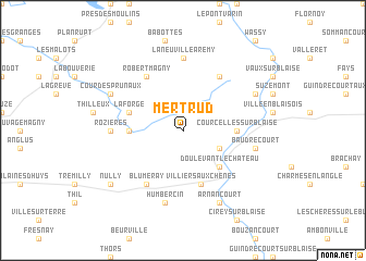 map of Mertrud