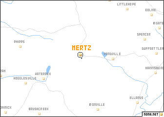 map of Mertz