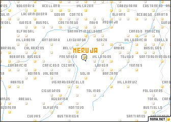 map of Meruja