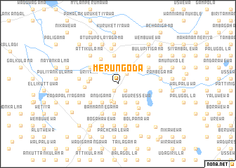 map of Merungoda