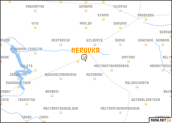 map of Meruvka