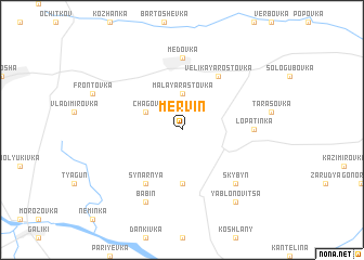 map of Mervin