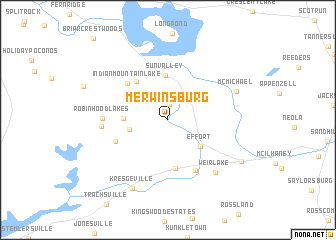 map of Merwinsburg