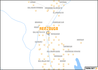 map of Merzouga