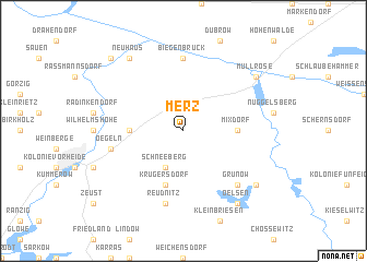 map of Merz