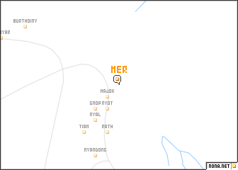 map of Mer