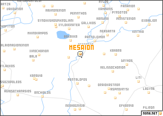 map of Mesaíon